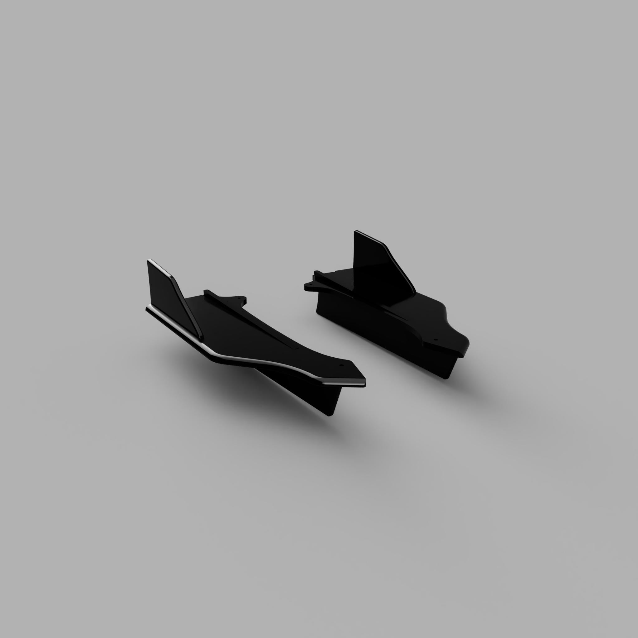 Rear Side Diffusers - Acura TLX TYPE-S 2021-2025