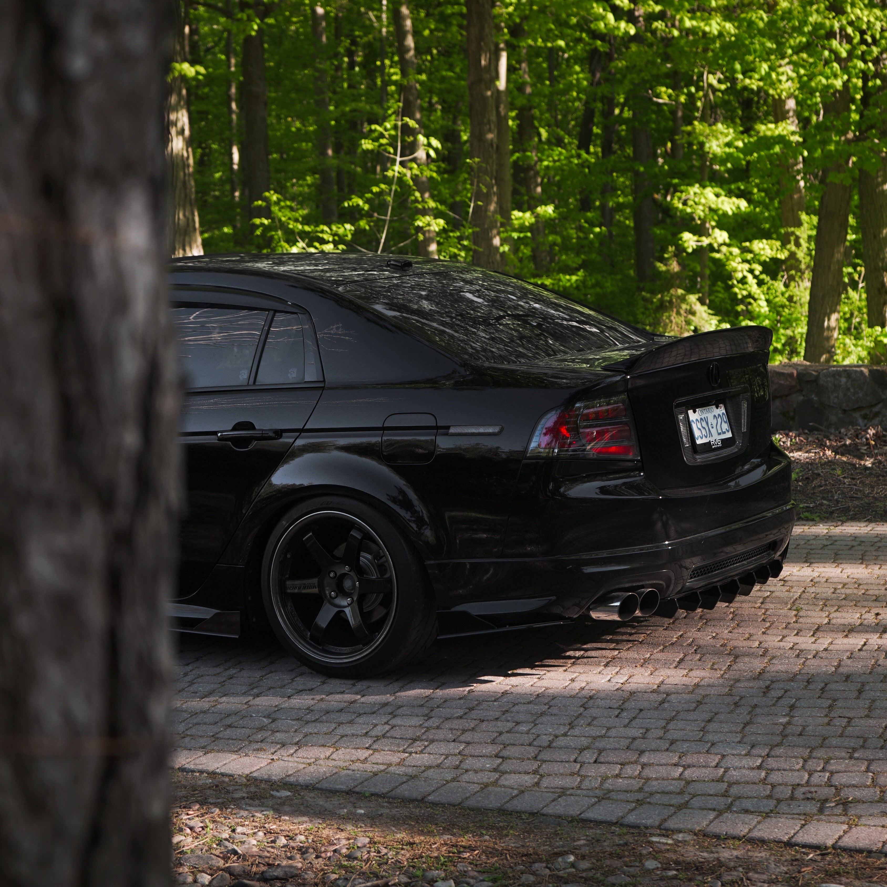 Spoiler - Acura TL 2004-2008 Color Matched (Nighthawk Black Pearl - IN STOCK – Ready to Ship)