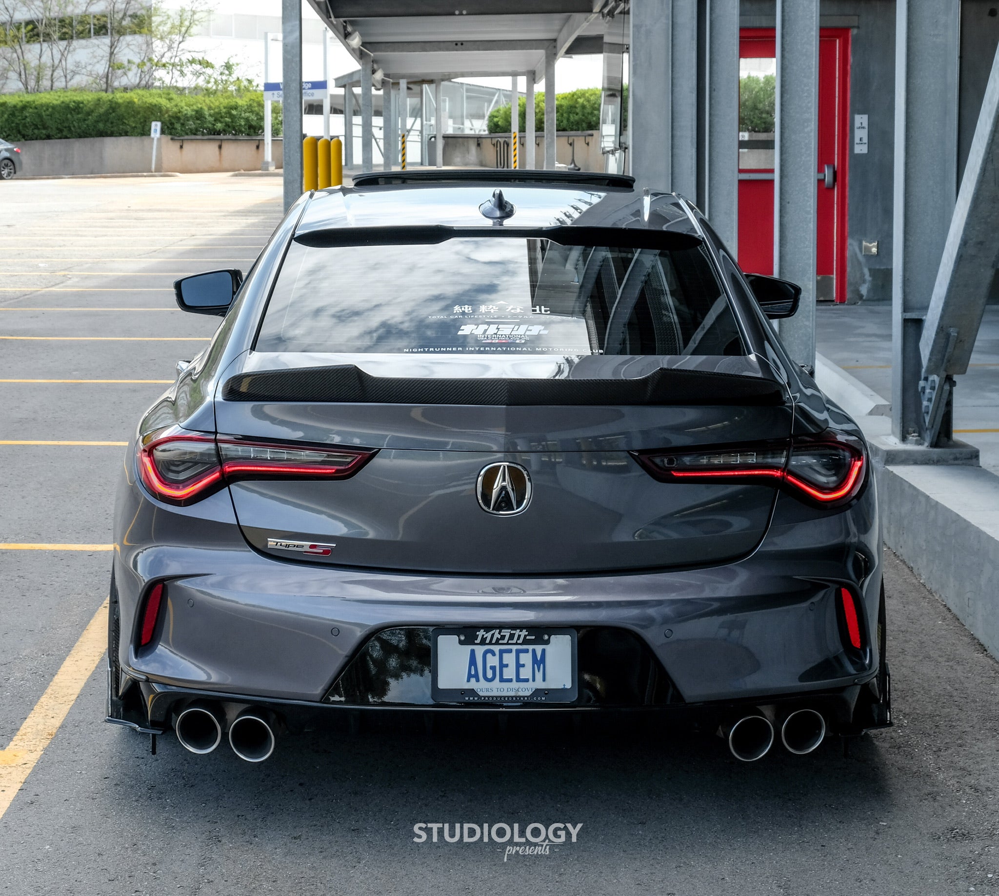 Rear Side Diffusers - Acura TLX TYPE-S 2021-2025