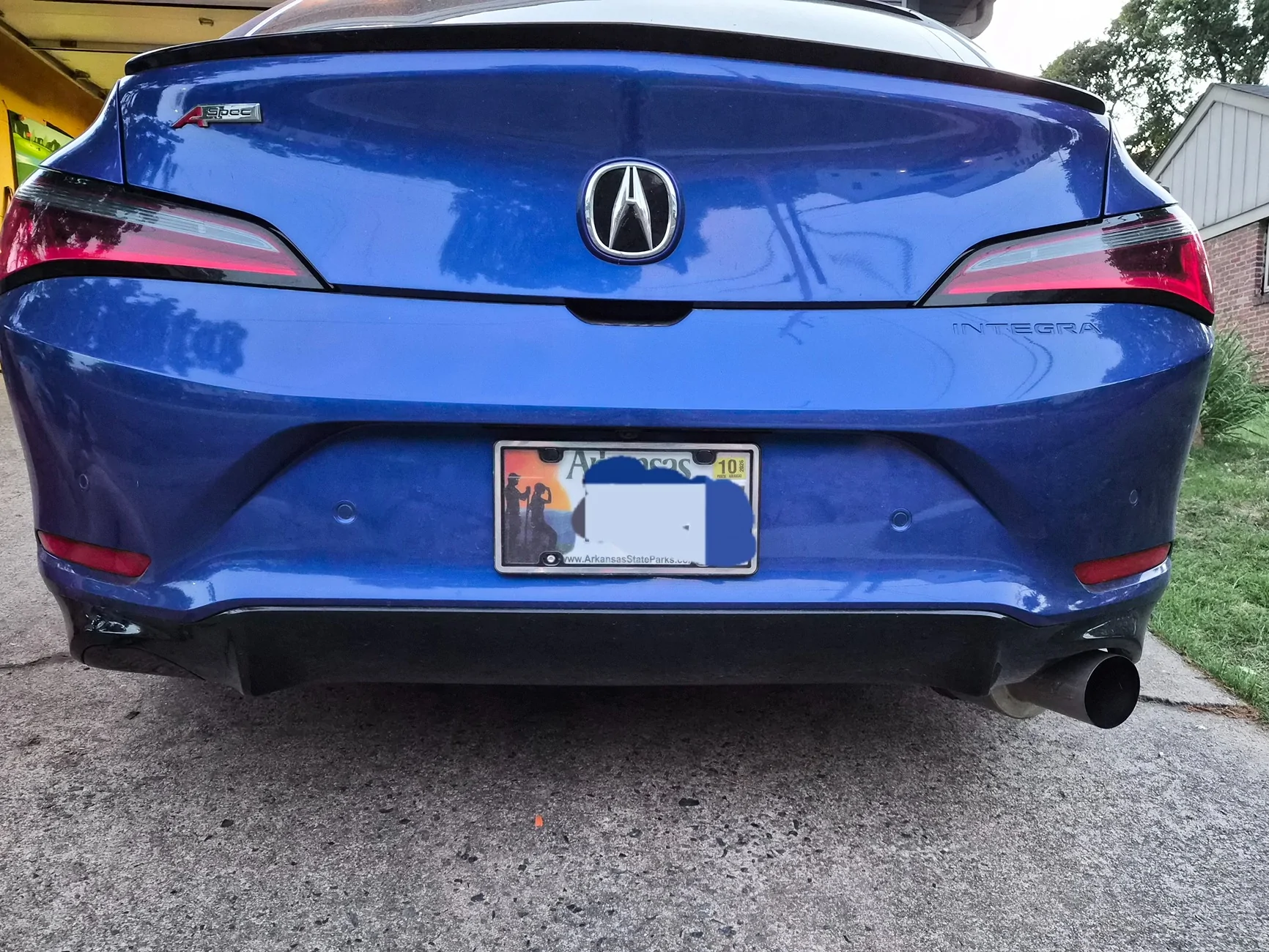 Exhaust hole plug - Acura Integra 2023-2026
