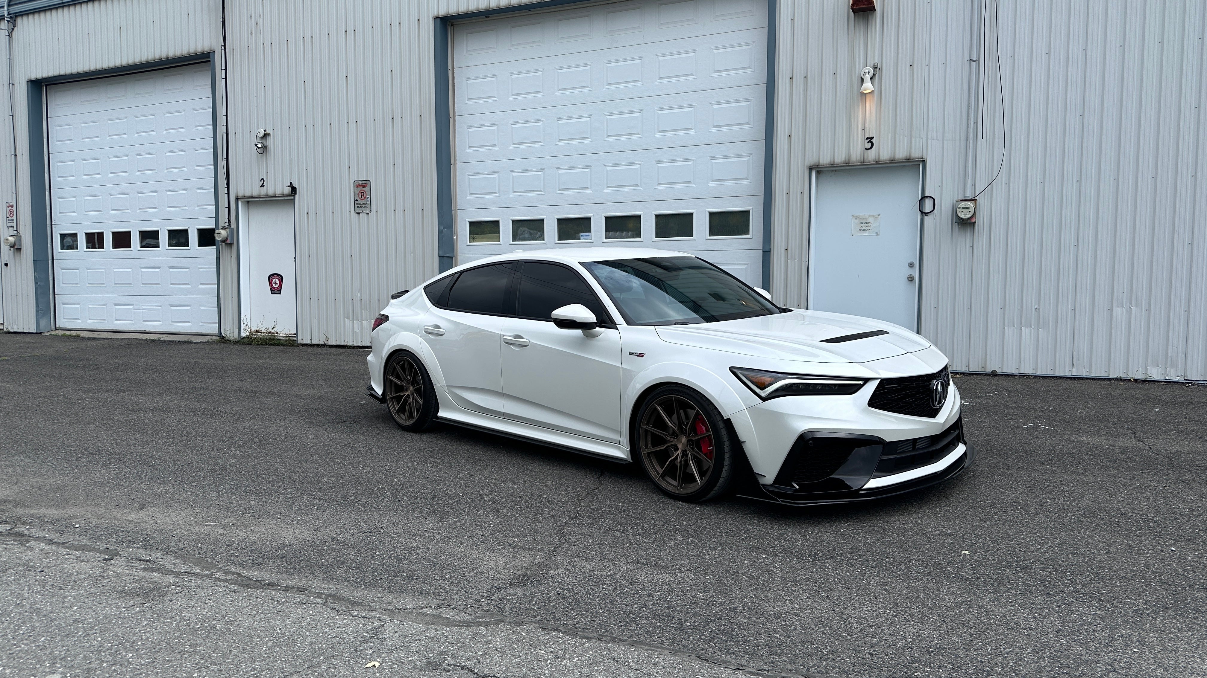 Front Splitter - Acura Integra Type S 2024 - Artwork Bodyshop Inc.