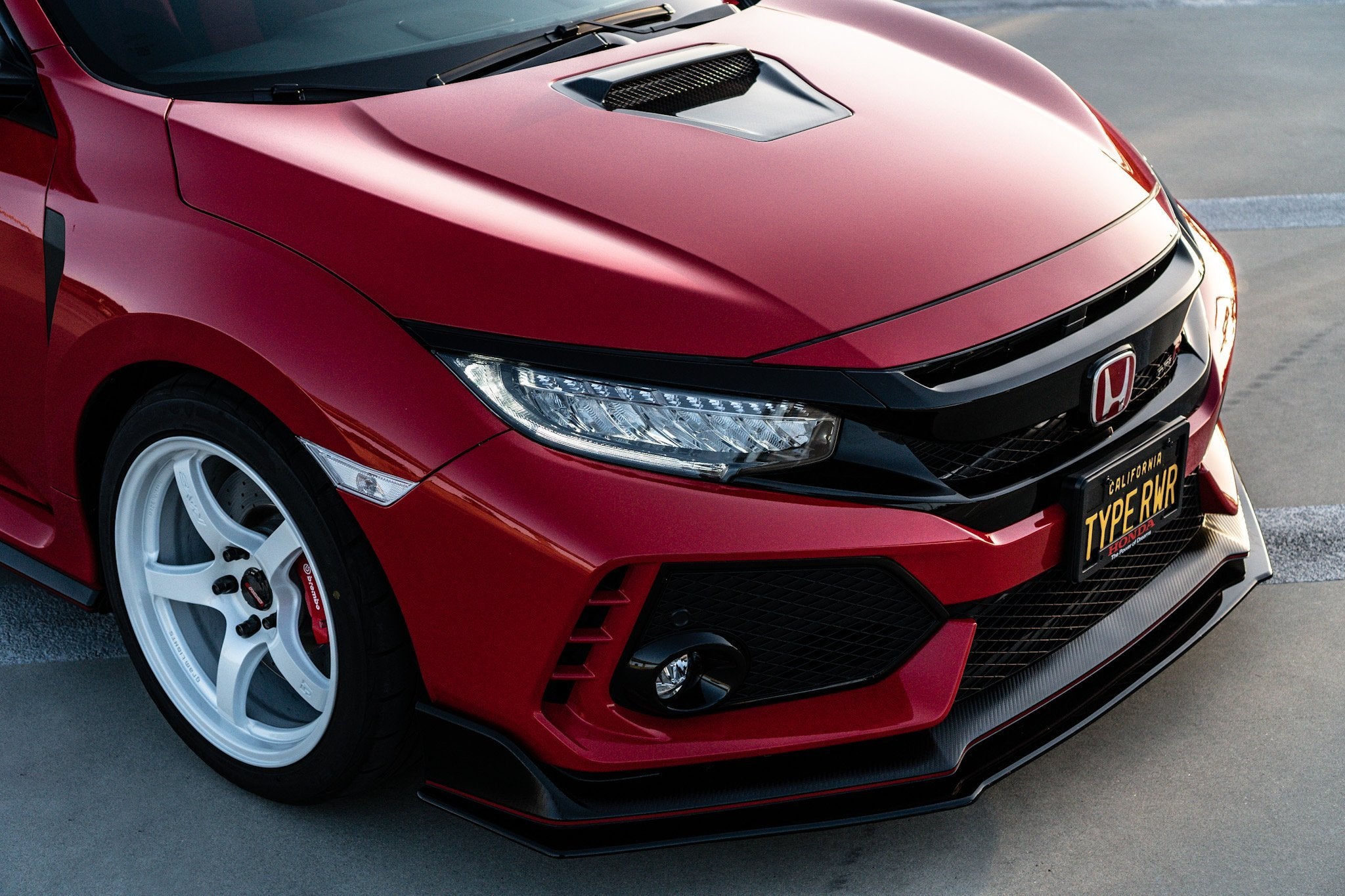 Front Splitter - Honda Civic Type-R FK8 17-20 - Artwork Bodyshop