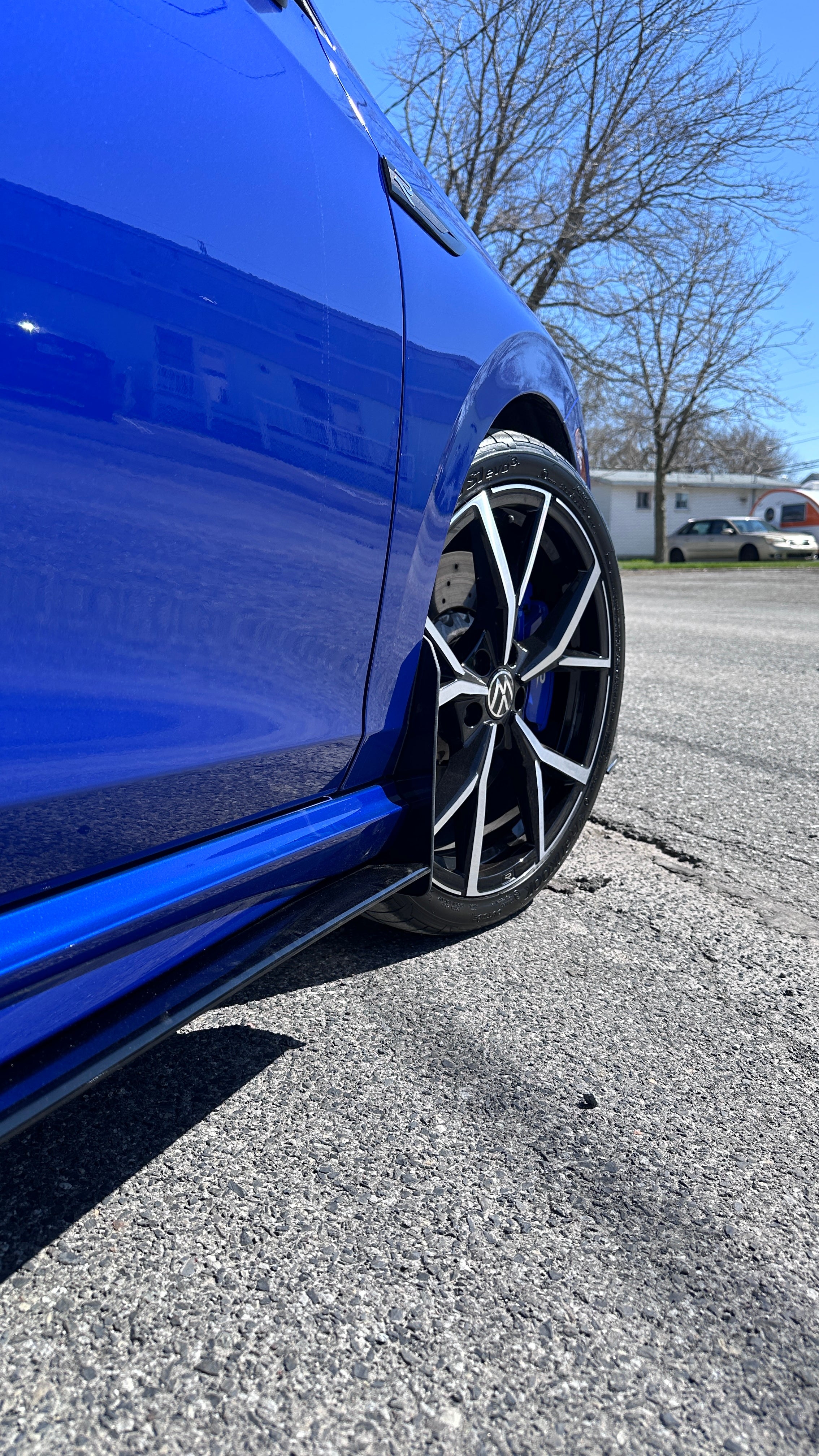 Side Splitters - Volkswagen Golf R MK8