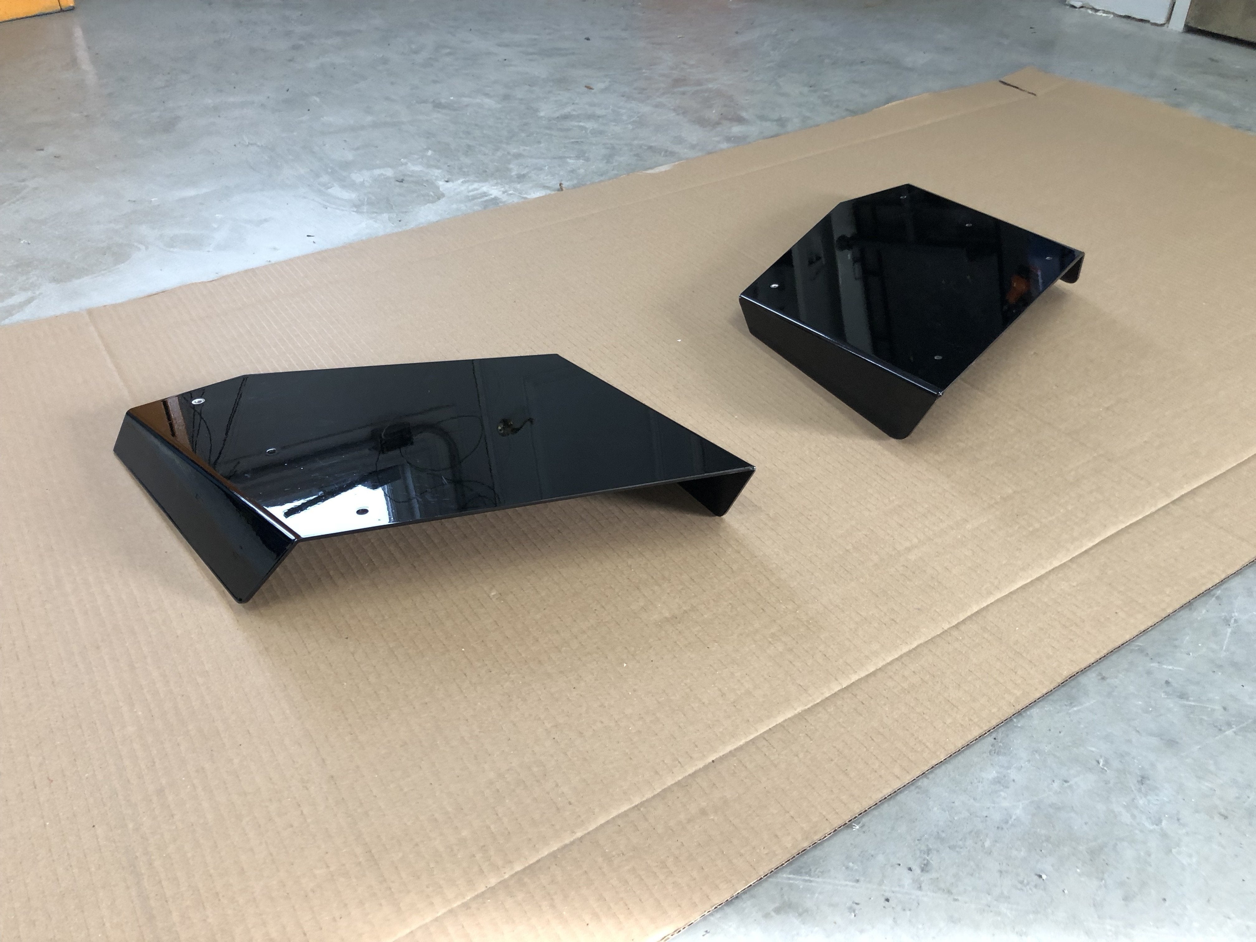 Aluminum Rear Diffuser 3 Pcs - Mitsubishi Lancer EVO 08-16