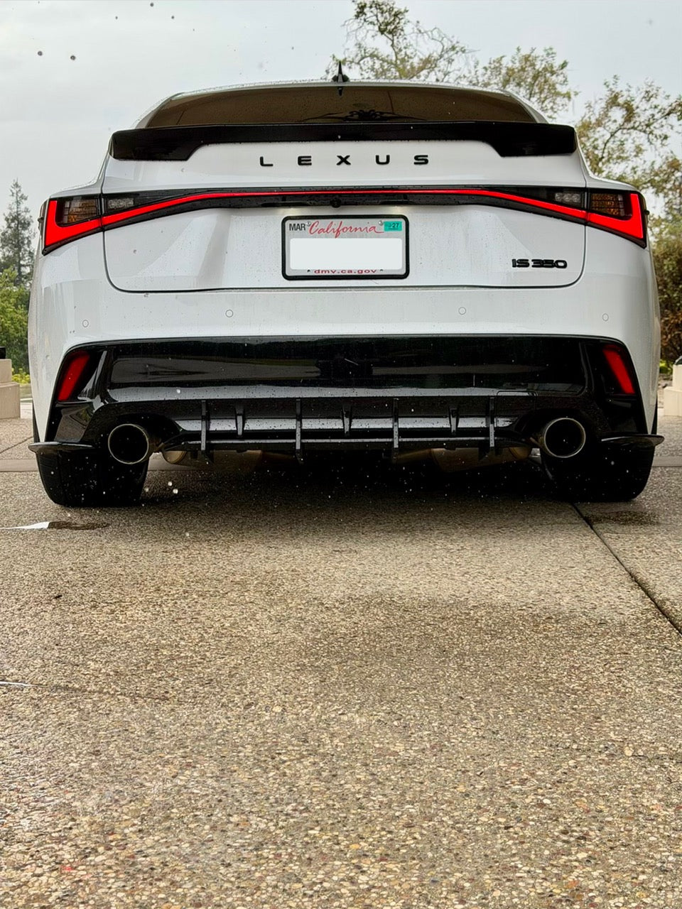 Rear Spats - Lexus IS 300/350F 2021–2026