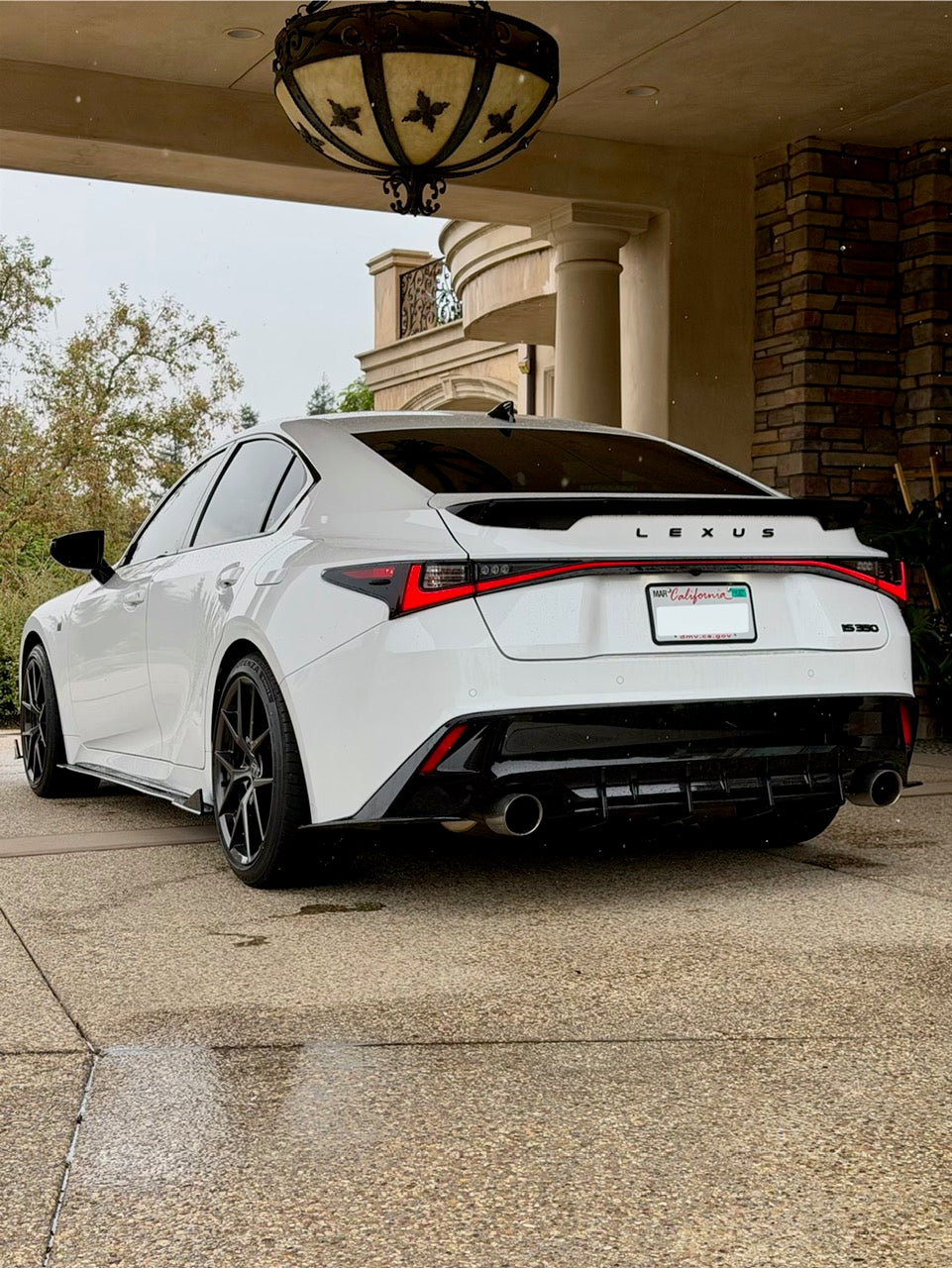 Rear Spats - Lexus IS 300/350F 2021–2026