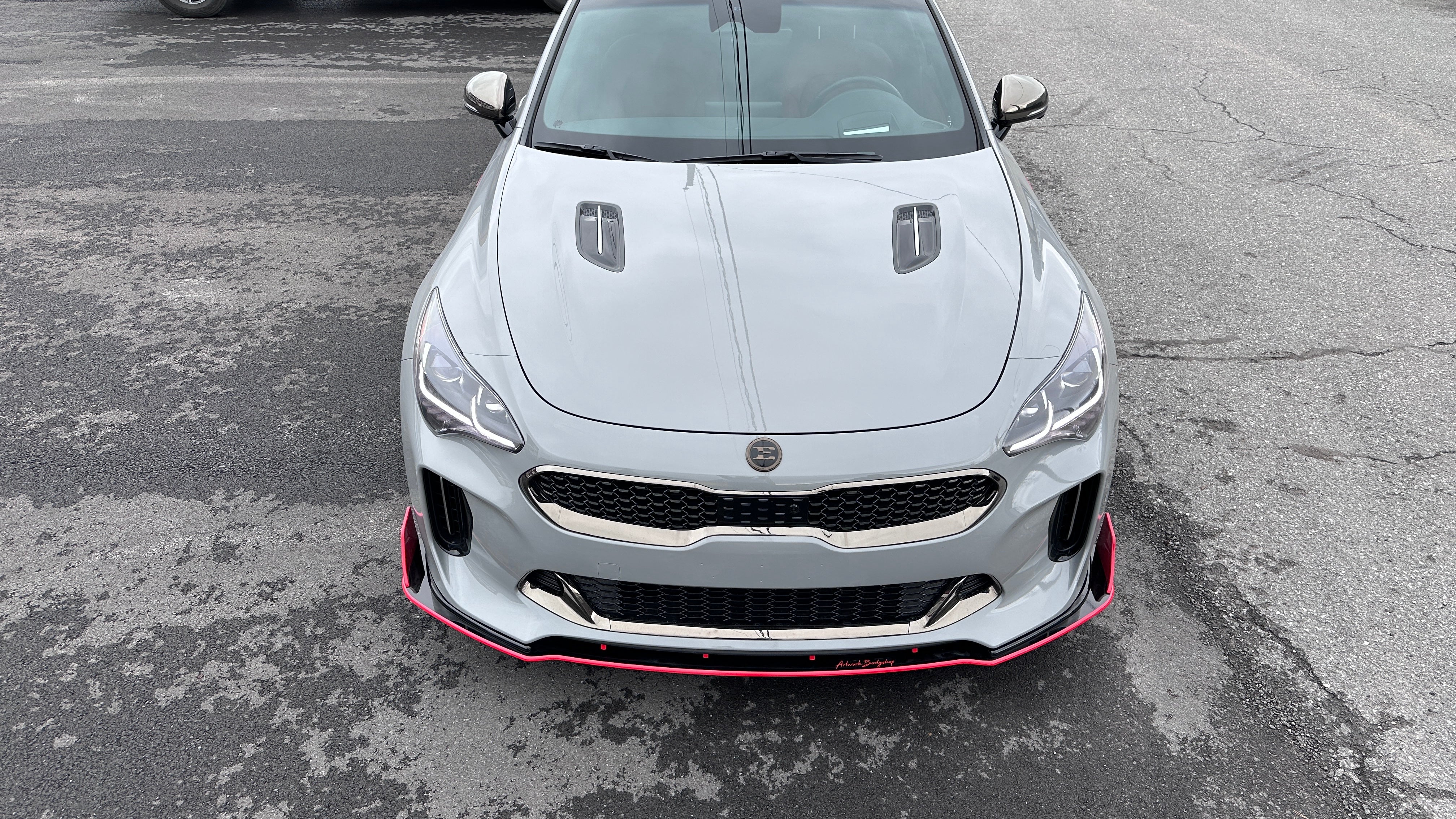 Front Splitter - Kia Stinger 2017-2023 - Artwork Bodyshop Inc.