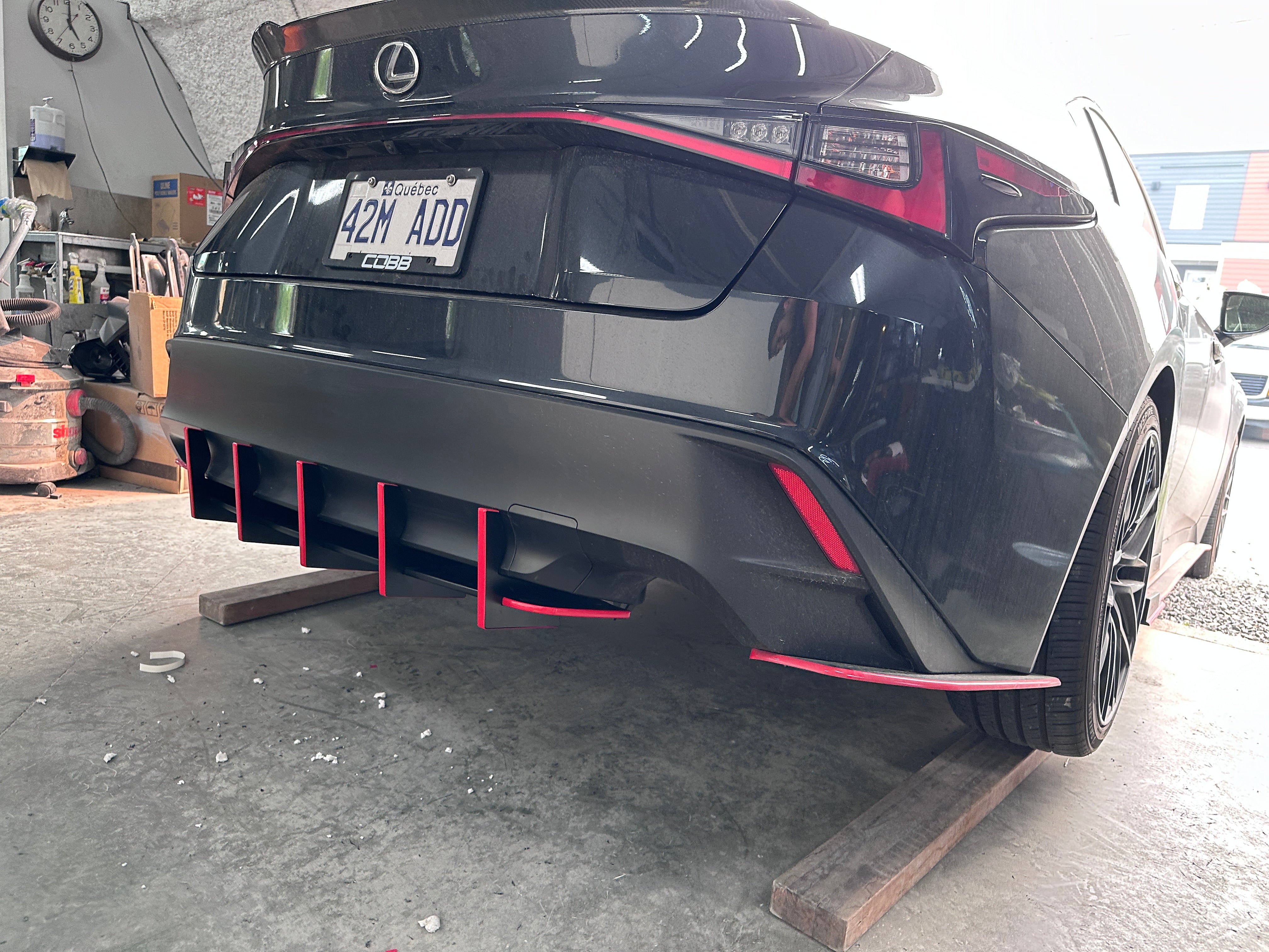 Rear Diffuser - Lexus IS 300/350 2021-2023 - Artwork Bodyshop Inc.