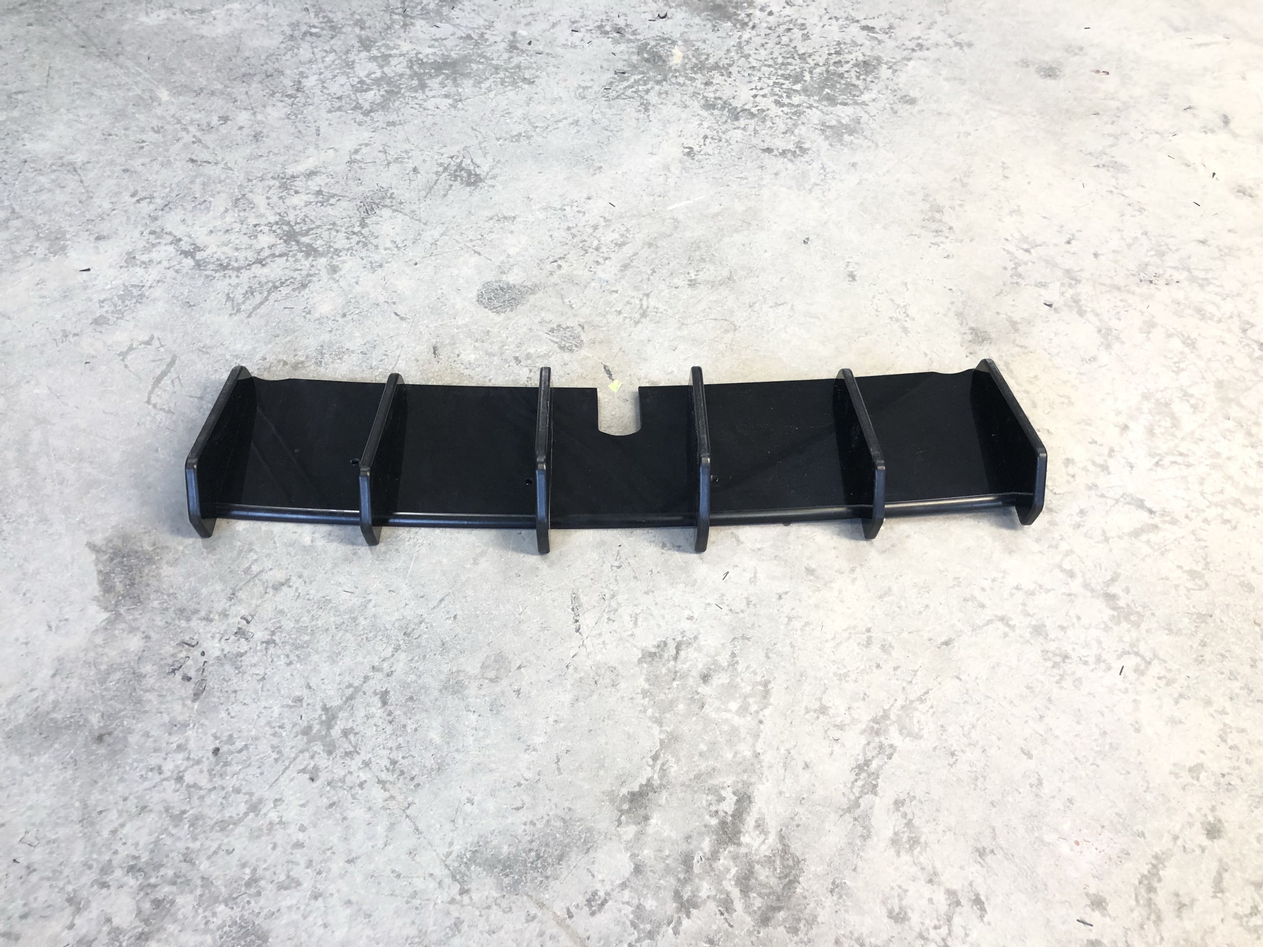 Rear Diffuser OEM style - 28'' (Universal) - Artwork Bodyshop